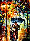 Leonid Afremov WARM NIGHT painting